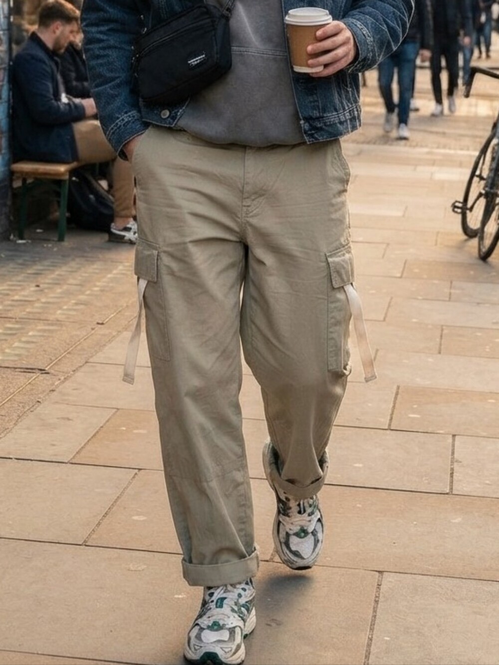 Jacquemus L'Amour Khaki Cargo Pants Size 48